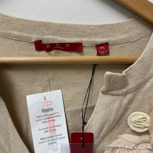 R.E.D cardigan button down sweater - Picture 3 of 6